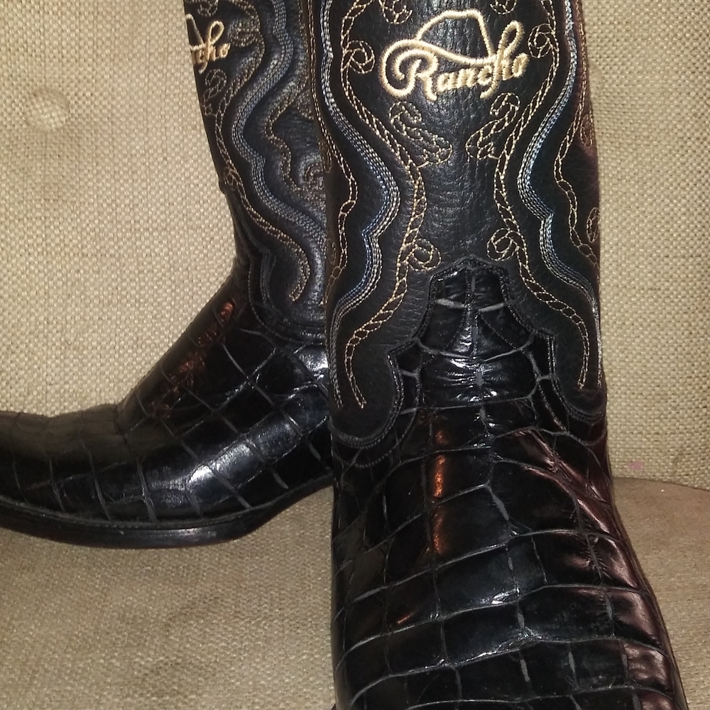 Mens Rancho Cowboy Boots